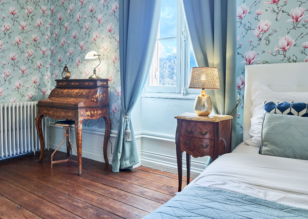 Detail foto van een B&B kamer